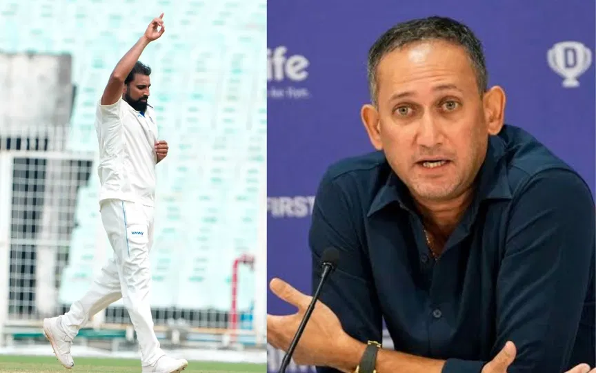 Mohammed Shami silences Ajit Agarkar with match-winning fifer vs Gujarat in Ranji Trophy Mohammed Shami silences Ajit Agarkar with match-winning fifer vs Gujarat in Ranji Trophy